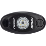 RIGID Industries A-Series Black Low Power LED Light - Single - Cool White