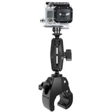 RAM Mount Medium Tough-Claw Mount w/Custom GoPro&reg; Hero Adapter