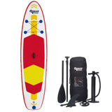 Aqua Leisure 10' Inflatable Stand-Up Paddleboard Drop Stitch w/Oversized Backpack f/Board &amp; Accessories