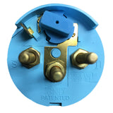 Faria Spun Silver 2" Trim Gauge f/Mercury/Mariner/Mercruiser/Volvo DP &amp; Yamaha ('01 &amp; Newer)