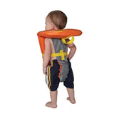 Full Throttle Baby-Safe Vest - Infant to 30lbs - Orange/Grey