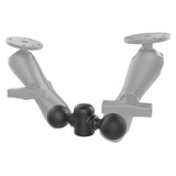 RAM Mount RAM&reg; Double Ball Adapter w/1/2" NPT Threaded Hole