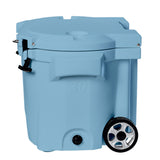 LAKA Coolers 30 Qt Cooler w/Telescoping Handle &amp; Wheels - Blue