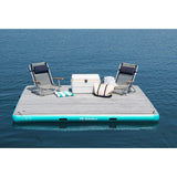 Solstice Watersports 10' x 8' Luxe Dock w/Traction Pad &amp; Ladder