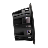 KICKER KM614FL 6.5" Low Profile Coaxial Marine Speakers w/RGB Lighting - 4-Ohm, White